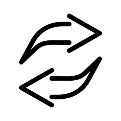 repeat icon or logo isolated sign symbol vector illustration - high quality black style vector icons
