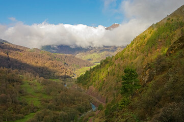 Spring in the Caucasian mountains.