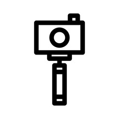 selfie icon or logo isolated sign symbol vector illustration - high quality black style vector icons
