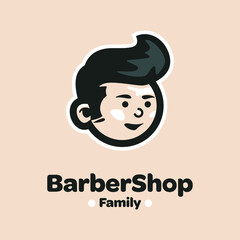 Family Barbershop Logo 