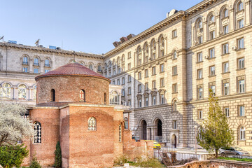 Fototapeta na wymiar Sofia landmarks, Bulgaria