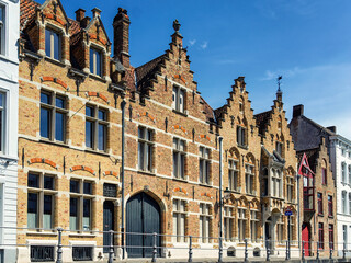 Obraz premium Typical house of Bruges
