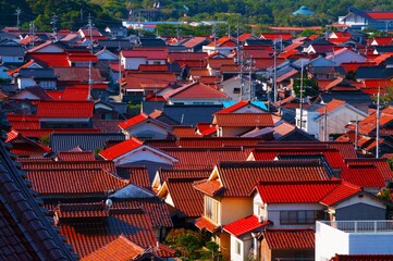 雲州屋根瓦の街