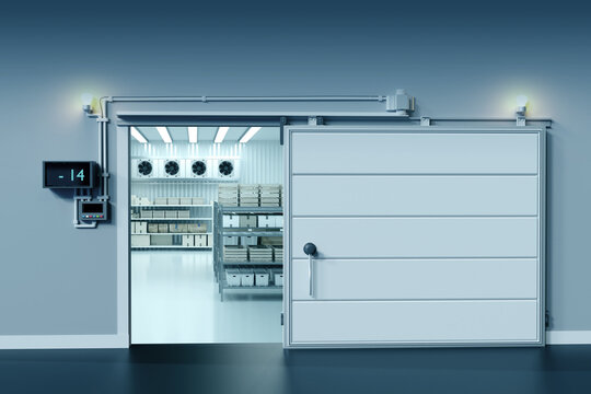 Refrigeration chamber for food storage..