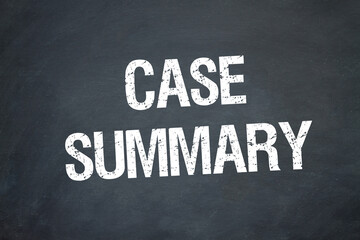 Case summary