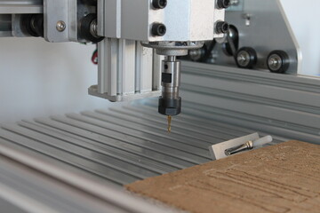 3-axis machining centre, CNC milling machine in the workshop