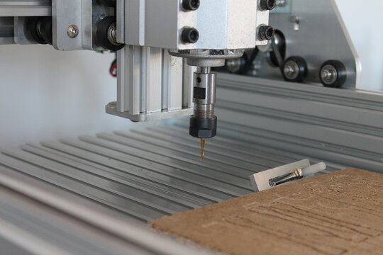 3-axis machining centre, CNC milling machine in the workshop