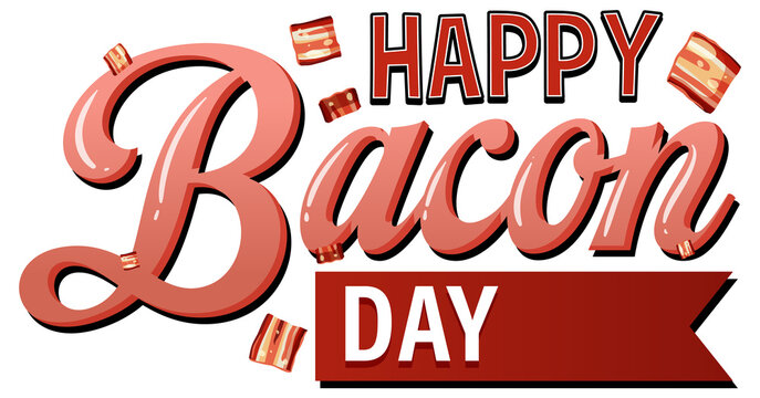 Banner of International bacon day