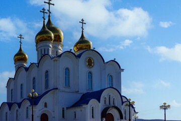 Cathedral in the name of the Holy Life-Giving Trinity. Petropavlovsk-Kamchatsky