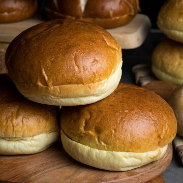 Three Cake Shop Brioche Burger Buns