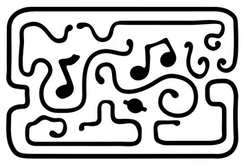 Music Note Decoration Tablet
