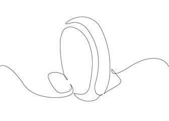 Unicycle, monowheel one line art. Continuous line drawing of sport, transportation, speed, balance, electric, motion, hobby, mobile, teenager, hipster, activity, wheel, hoverboard. © sahs94