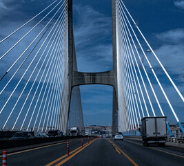 Fototapeta na wymiar Vasco Da Gama bridge