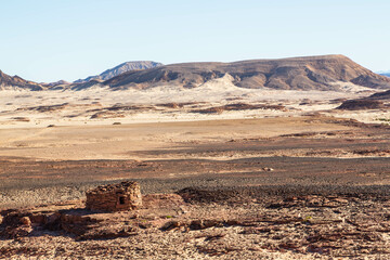 Navamis is a complex of stone structures in the Sinai Desert, Egypt