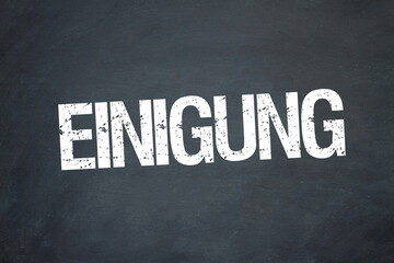 Einigung