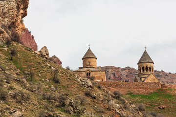 The medieval monastery of Noravank in Armenia (Armenian Apostolic Church)