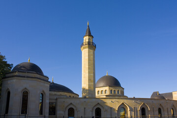 Fototapeta na wymiar Mosque Ar-Rahma in Kyiv, Ukraine 