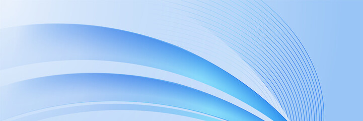 Abstract blue banner. Designed for background, wallpaper, poster, brochure, card, web, presentation, social media, ads. Vector illustration design template.