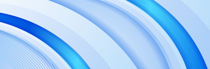 Abstract blue banner. Designed for background, wallpaper, poster, brochure, card, web, presentation, social media, ads. Vector illustration design template.