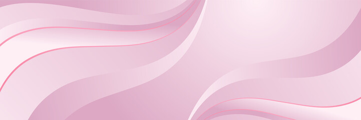 Abstract pink banner. Designed for background, wallpaper, poster, brochure, card, web, presentation, social media, ads. Vector illustration design template.