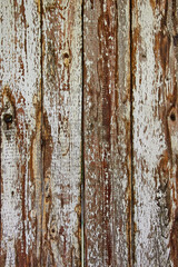 Wand in einer leeren Scheune