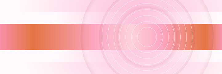 Abstract pink banner. Designed for background, wallpaper, poster, brochure, card, web, presentation, social media, ads. Vector illustration design template.