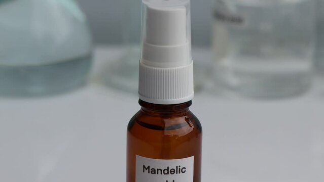 mandelic acid is a chemical ingredient in beauty product, chemicals used in laboratory experiments