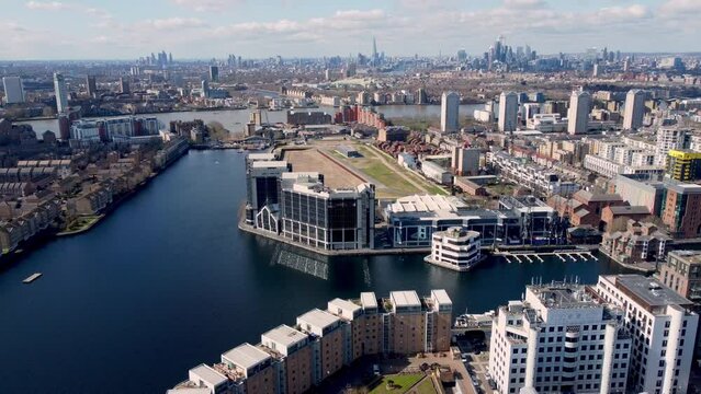 Millwall Inner and Outer Dock, Isle of dogs, London