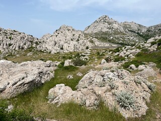 Tulove grede - beautiful part of Velebit mountain in Croatia