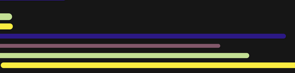 Random Color flowing stripe lines illustration