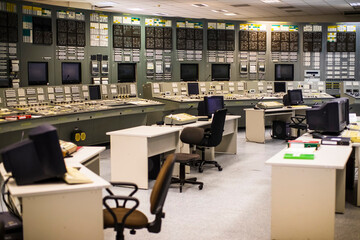 Vilnius Lithuania 2022-07-05
Control room of a russian nuclear power generation plant