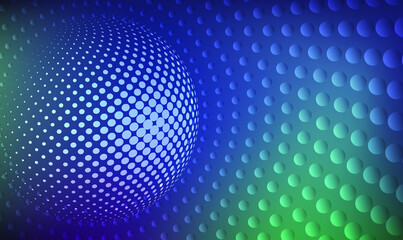 Abstract template background with light gradient halftone lines, dots and circle for glowing-theme poster, digital business card, banner, annual report, data hd page cover and brochure. EPS10 vector