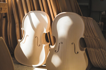 Geigenbau Handwerk Cello
