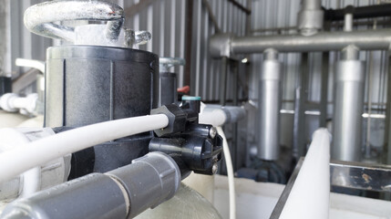 Valve of Containerized Water treatment plants.