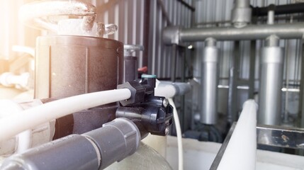 Valve of Containerized Water treatment plants.