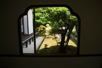 源光庵の窓