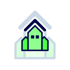 simple initial logo for business and others.