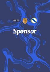 Soccer jersey design for sublimation 