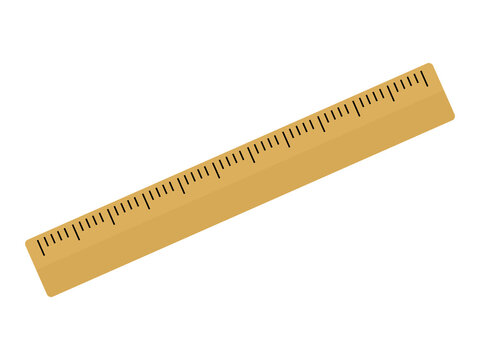Measuring ruler. vector illustration eps