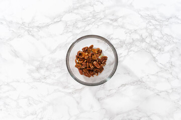 Toasted pecans