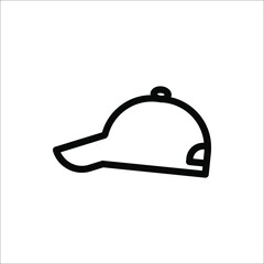hat icon or logo isolated sign symbol vector illustration