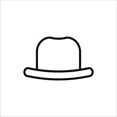 hat icon or logo isolated sign symbol vector illustration