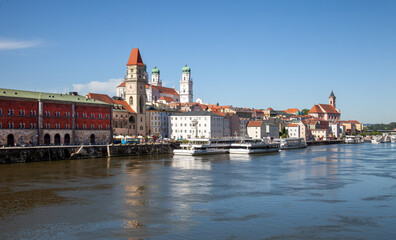 Fototapeta na wymiar Passau in Bayern