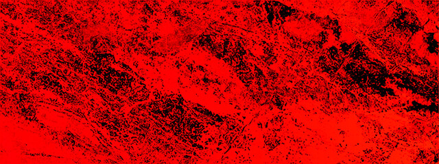 Abstract red grunge background texture. Red grunge background with blood splash on wall. Red texture wallpaper.	
