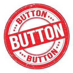 BUTTON text written on red round stamp sign