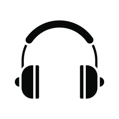 Headphone icon. earphone sign. vector illustration