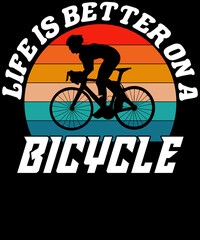 life is better on a bicycle