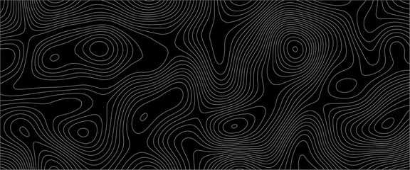 Topographic map background concept. Topo contour map. Rendering abstract illustration. Vector abstract illustration. Geography concept. paper texture design .Imitation of a geographical map .