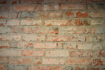 Fototapeta premium fragment ceglanego muru