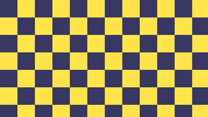 aesthetic blue and yellow checkers, gingham, plaid, checkerboard wallpaper illustration, perfect for wallpaper, backdrop, postcard, background
